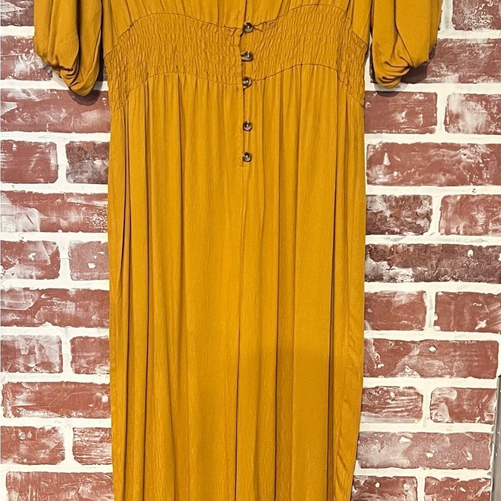 Able Mustard Jumpsuit